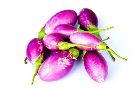 purple eggplantの写真素材