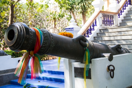 Thai old cannonの写真素材