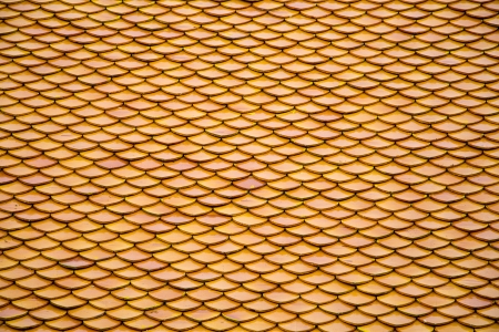 Roof of temple for backgroundの写真素材
