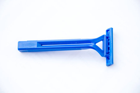 Blue shaverの写真素材