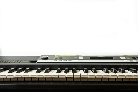 Keyboard of pianoの写真素材