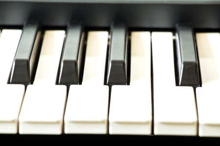 piano keyの写真素材