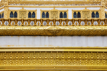 Thai stye art at the temple Thailandの写真素材