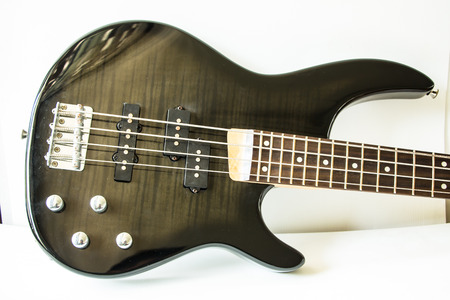 Electric bass guitarの写真素材