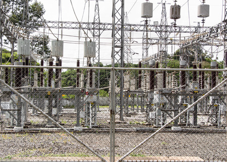 Electric power stationの写真素材