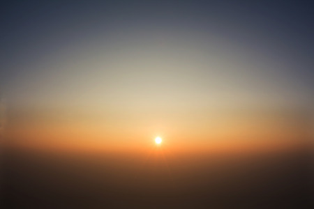 Sunset sky backgrondの写真素材