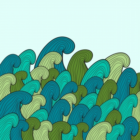 Abstract invitation cardのイラスト素材