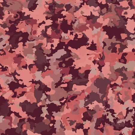 Camouflage military background with Marsala trendy colors. Abstract pattern. のイラスト素材