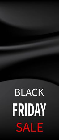Black Friday Sale banner design template vectorのイラスト素材