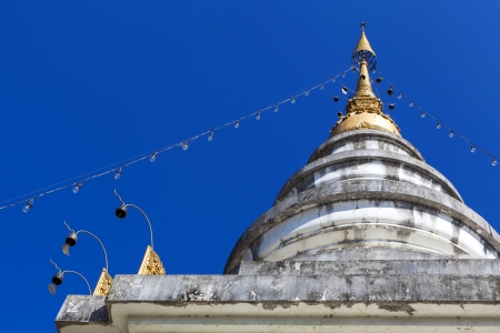 Detail of pagoda in Mae Chaem northern thailand, Chiang Mai, Thailandの写真素材