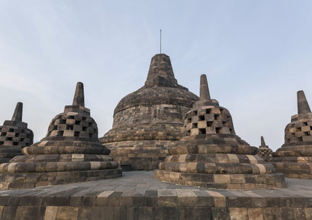 Borobudur temple Yogyakarta  Java, Indonesia