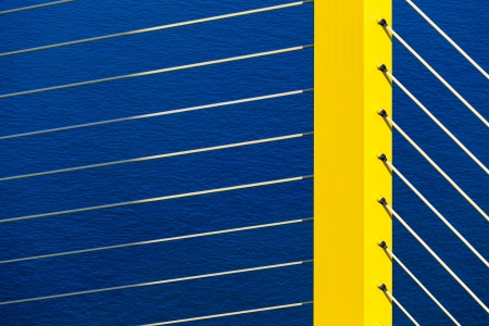 Detail of Rama 9 bridgeの写真素材