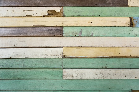 Wood wall background texture in vintage styleの写真素材