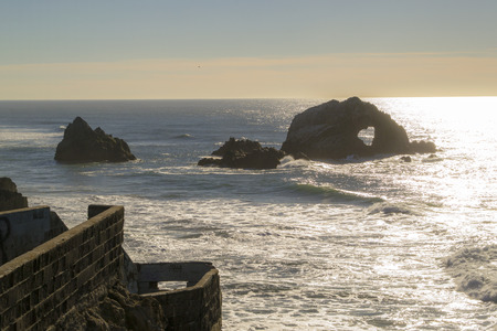 Pacific Coast of Northern Californiaの写真素材