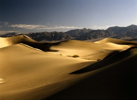 Sand Dunes, Death Valley, Californiaの写真素材