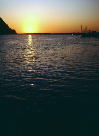 Morro Bay, Californiaの写真素材