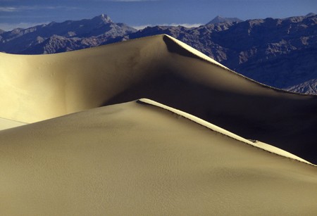 Sand Dunes,Death Valley, Californiaの写真素材