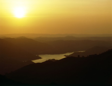 View from Mt.Palomar,Californiaの写真素材