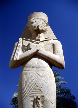 Statue of Ramses IIの写真素材