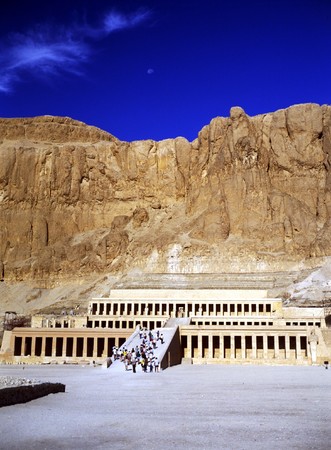 Temple of Queen Hatshepsutの写真素材