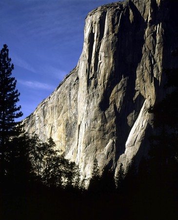 El Capitan, Yosemite National Park, Californiaの写真素材