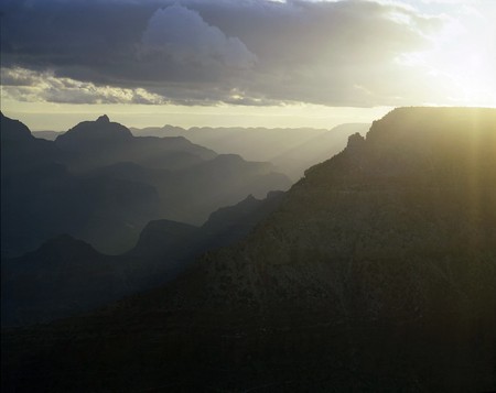 Grand Canyon, Yavapai Point, Arizonaの写真素材