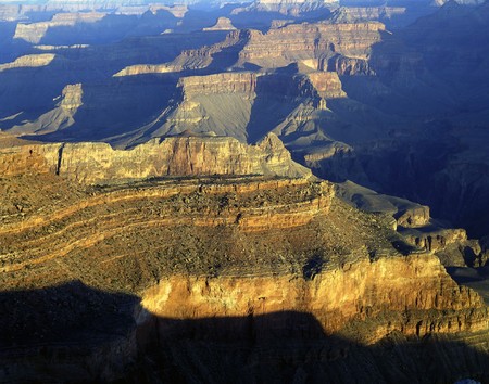 Grandeur Point, Grand Canyon, Arizonaの写真素材