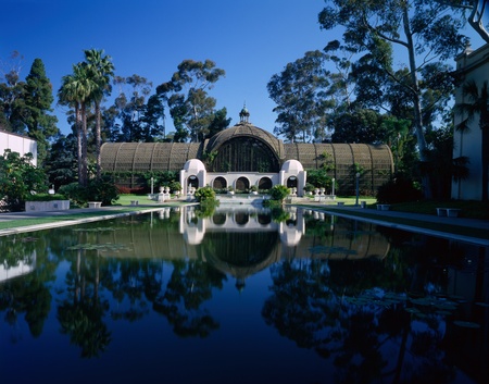 Botanical Building, Balboa Park, San Diegoの写真素材