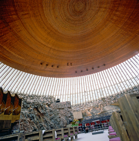 Stone Church, Helsinki, Finlandのeditorial素材