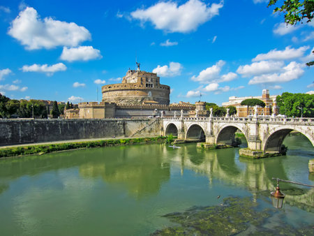 Castel Sant'Angelo, Romeの写真素材