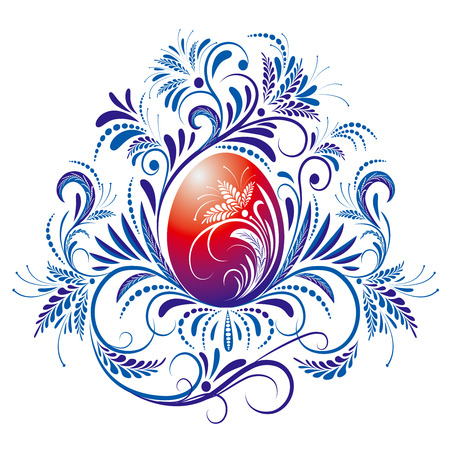 Ornate Easter Eggのイラスト素材