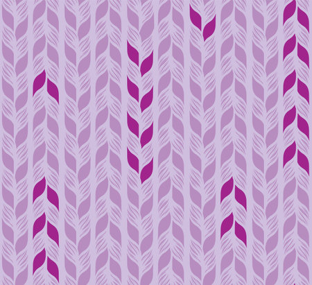 Violet seamless pattern with weaving and tone shadingのイラスト素材