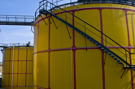 detail of the colorful community heating plant designed by Hundertwasser in Viennaのeditorial素材