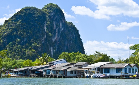part of the beautiful Phang Nga Bay Marine Parkの写真素材