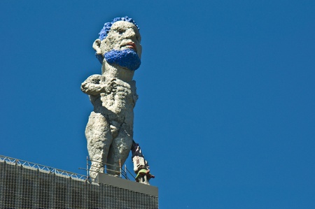 part of the famous Nordsternpark in Gelsenkirchenのeditorial素材