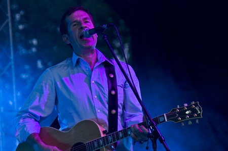 Halle, Germany. Laternenfest. concert of the Michy Reincke Band on August 26, 2011のeditorial素材