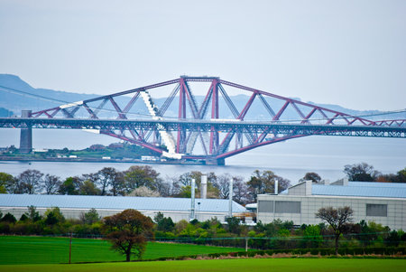 the bridges over the Firth of Forth in Scotland