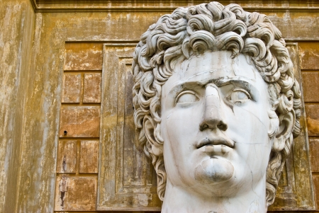 detail of the famous vatican museum in Romeのeditorial素材