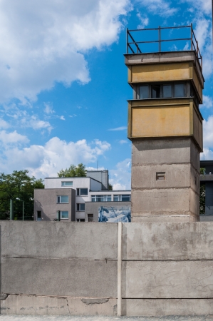 part of the Berlin Wall Memorial in the Bernauer Streetのeditorial素材