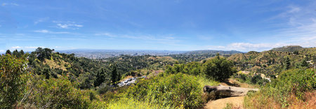 griffity hills park outdoor walks los angeles view.