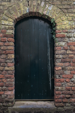 In a small town Veere, Netherlands.の写真素材