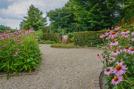 Model garden in the Italian styleの写真素材