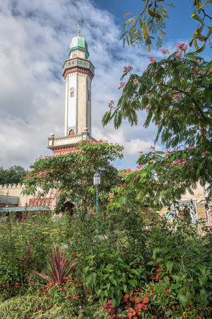 Kaatsheuvel, Netherlands - August 19, 2017: Fata Morgana is one of the attractions at the theme park Efteling in the Netherlandsのeditorial素材