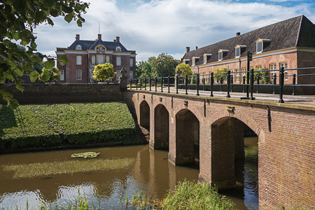 De Steeg, Netherlands, 23 August 2014: The castle and estate Middachten in De Steeg in the Netherlandsのeditorial素材
