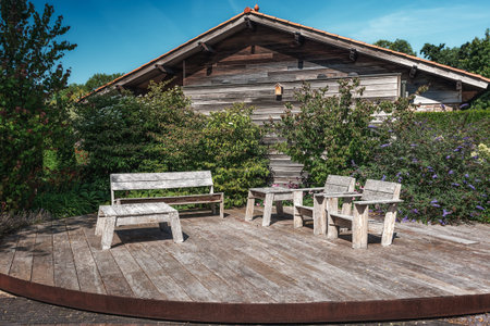 Appeltern, The Netherlands, July 30, 2020: Appeltern Gardens in the Netherlands is an opportunity to...