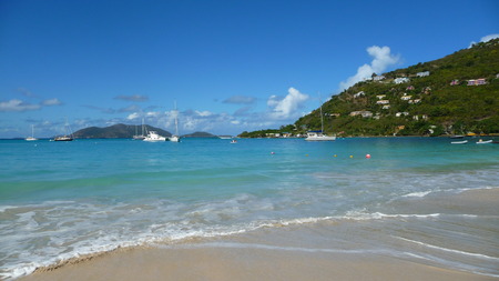 caribbean beachの写真素材