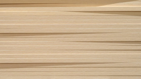 New white oak pannels side view. Background image