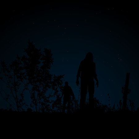 Zombie night under the stars