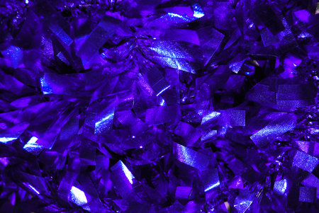 The texture is blue with fine details. Close-up
