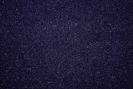 Texture of blue sandpaper close-up. Small partsの写真素材